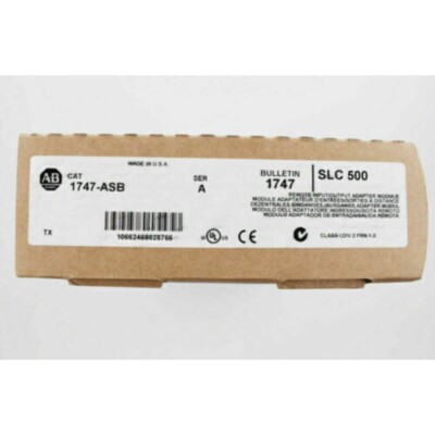 1747-ASB SER A SLC 500 I/O Adapter Module PLC 2022 New Sealed