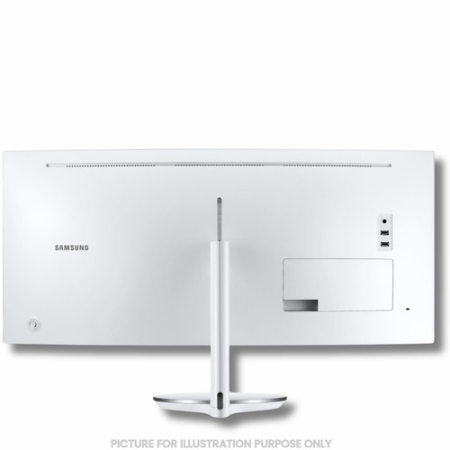 Samsung 34" Curved Monitor C34J791WTR UWQHD 3440x1440 QLED 7W Stereo Lautsprecher - Bild 3 von 6