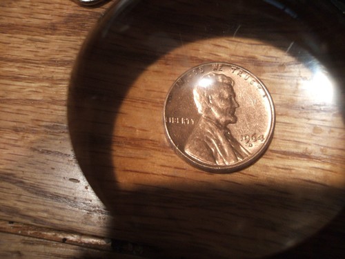 1964 D Lincoln One Cent RARE - “L” Liberty On Rim, 3.13gm. - Picture 4 of 6