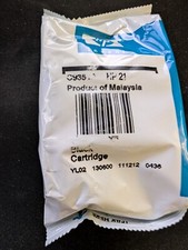 Genuine OEM HP 21 Black Ink Cartridge C9351A - NOS - Sealed, unknown expire date