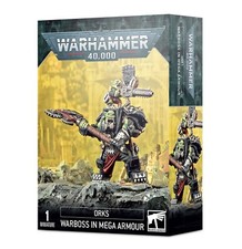 Warboss in Mega Armour Orks Warhammer 40K NIB