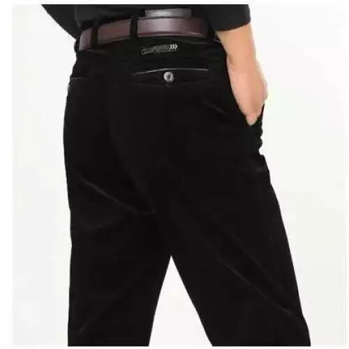 Pantaloni uomo casual invernali in velluto - Foto 11 di 14