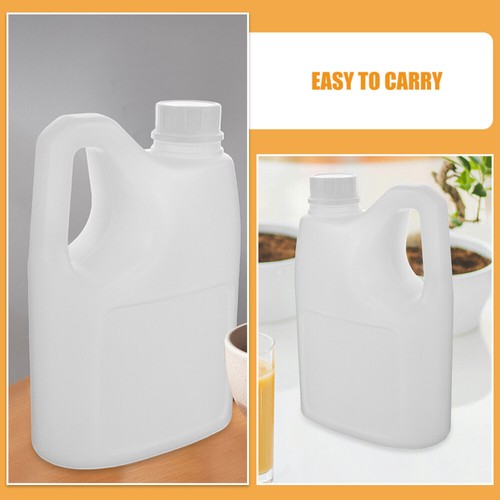 2 Pcs Juice Bottle with Handle Gallon remises Containers for Liquids Jug