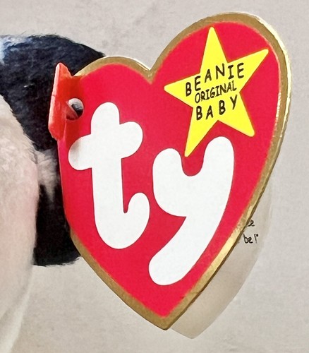 Ty Beanie Baby Spangle 1999 orso patriottico custodia bianca etichetta ritirata MWMT - Foto 13 di 18