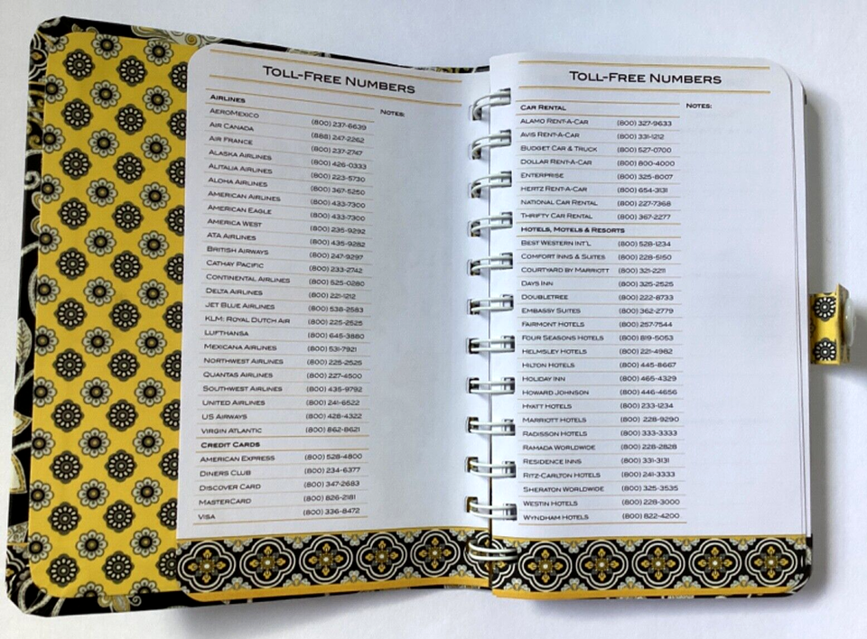 new-vera-bradley-2026-calendar-pocket-agenda-day-planner-ebay