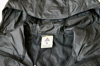ジャケット・アウター NIKE NRG ACG LIGHT WEIGHT JACKET NIKE ACG NRG WINDBREAKER LIGHTWEIGHT JACKET ANORAK BLACK