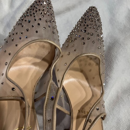 Christian Louboutin Maria Strass Pumps 100mm Size 38 NEW - Picture 17 of 24