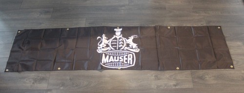 Mauser Guns Big Massive Banner Flag 2x8 feet Rifle Pistol Ammo Firearms ...