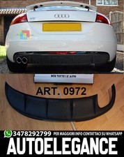 STT TTRS Look Diffusor Unter Heckstoßstange Für Audi TT 8J 2006-2010