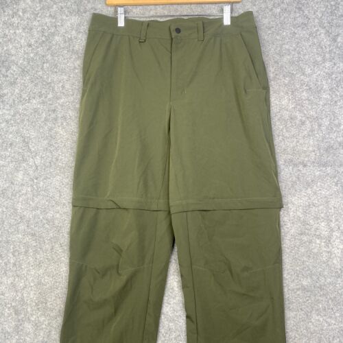 Pantalones cargo convertibles para hombre The North Face PARAMOUNT TRAIL 34x34 verde - Imagen 2 de 11