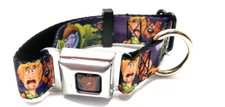 Buckle Down SCOOBY DOO & SHAGGY SCARED Small 9" - 15" Neck Dog Collar