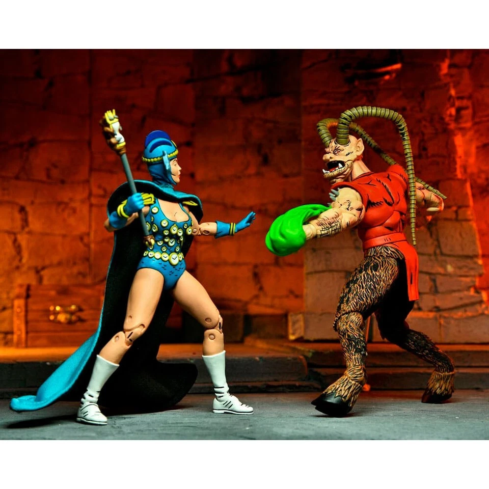 Figura Articulada NECA Savanti Romero 7" TMNT Eastman & Laird + Cetro de Tiempo Foto 3 de 3