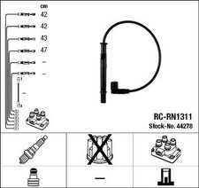 Fits NGK 44278 IGNITION CABLE KIT   ⭐UK Stock⭐