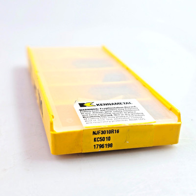 Kennametal NJF3010R16 KC5010 Carbide Top Notch Threading Inserts (Box of 4)