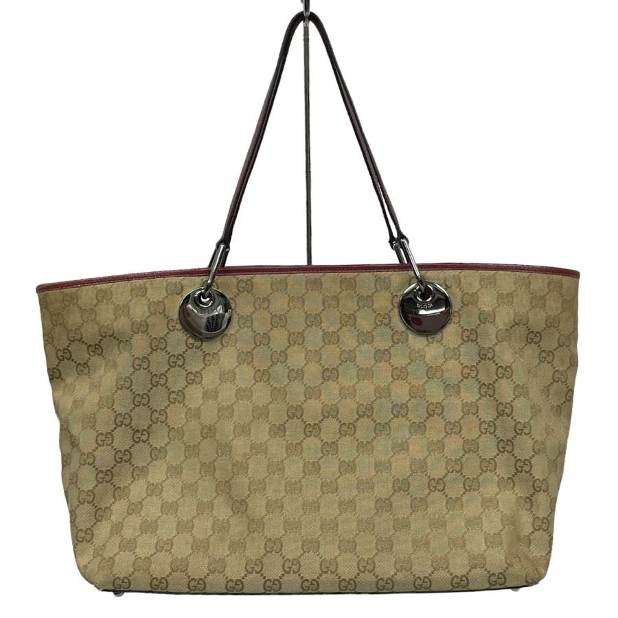 Sac fourre tout GUCCI sac bandoulière couleur beige GG toile accessoires femme dust bag