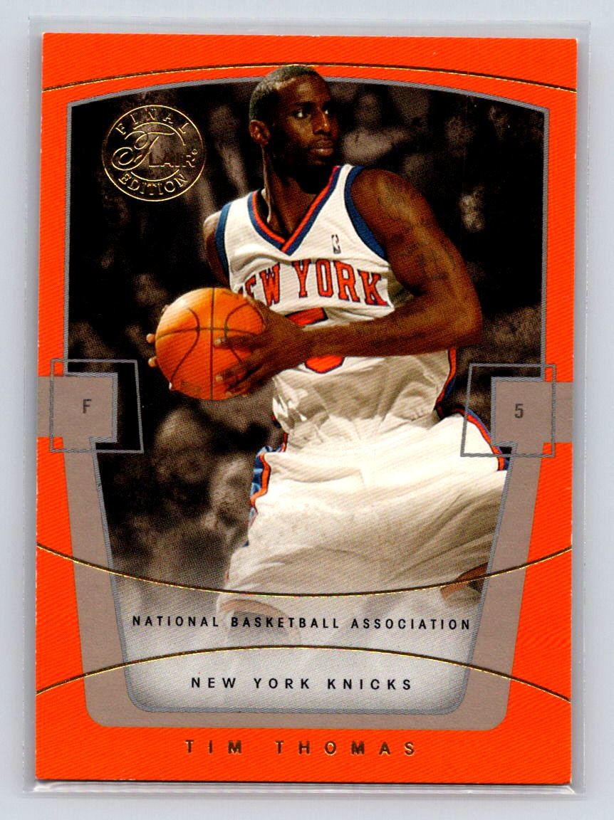 2003-04 Flair Final Edition #48 Tim Thomas