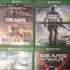 4 Xbox Game Lot Collection, Gears of War, Biomutant, FPS, RPG Games