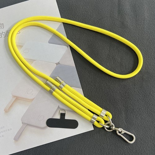 150cm Necklace Strap Cord with Metal Buckle Mobile Phone Straps Universal - Photo 4 sur 12