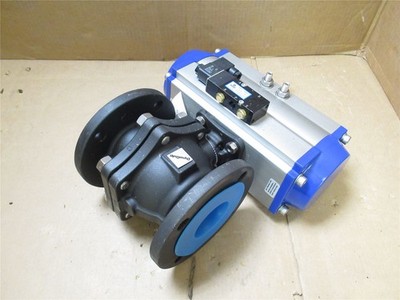 237285 New-No Box; DynaQuip V5C6.EJ Actuated Flanged Valve; Class: 150; Size 3''