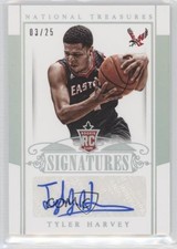 2015 Panini National Treasures College Century Silver 3/25 Tyler Harvey Auto 3j2
