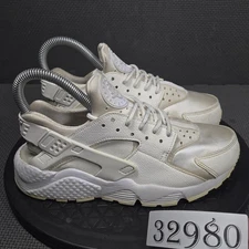 Nike Air Huarache Run Shoes Womens Size 6 White Sail Casual Running 634835-108