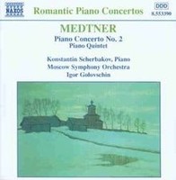 Medtner Klavierkonzert 2 Scherbako Von Scherbakov, Golowschin | CD | Zustand Neu