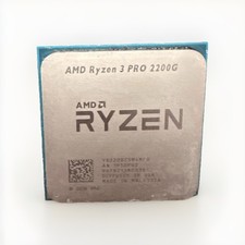 AMD Ryzen 3 PRO 2200G 3.5GHz 4C/4T 4MB 65W Socket AM4 CPU Processor