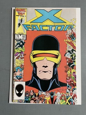 X-FACTOR #10 NEAR MINT UNREAD COPY 1986 MARVEL COMICS 25th Anniversary Cover