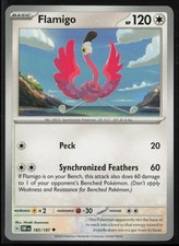 Flamigo 185/197 Uncommon Obsidian Flames Pokemon Card Near Mint