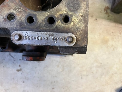 1098-1100 BMC, MG Early Block Only No Crank no oil pan 10CC-D-H 16975 - Foto 6 di 6