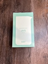 Jarra de vidrio de borosilicato HAY mediana 450 ml jarra moderna verde claro nueva