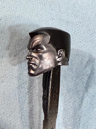 Painted Mythic Legions scale head inspired by Colossus - Picture 5 of 5