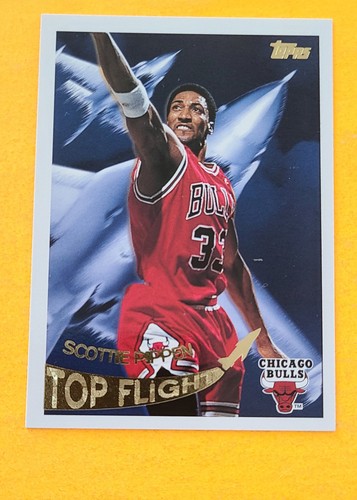 1995-96 Topps #TF6 Scottie Pippen Top Flight
