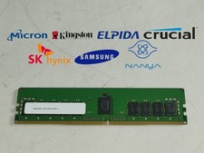 Lot of 5 Major Brand 16 GB PC4-25600 DDR4-3200 2Rx8 DDR4 RDIMM Server Ram