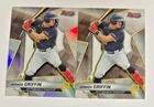 (2) 2025 BOWMAN'S BEST KONNOR GRIFFIN ROOKIE REFRACTOR SP #TP-27 PIRATES