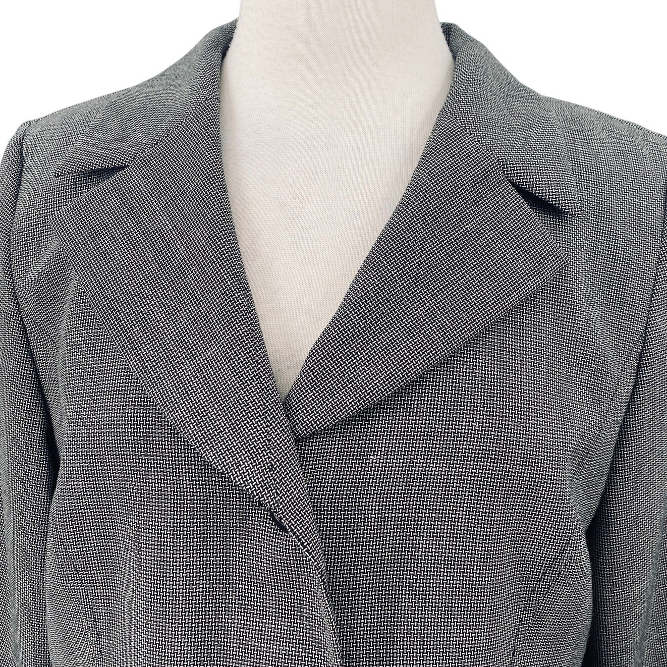 Pendleton Virgin Wool Blazer Jacket Woven Geometr… - image 3