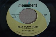 ROY ORBISON, MONUMENT #824 CLASSIC 45 RECORD