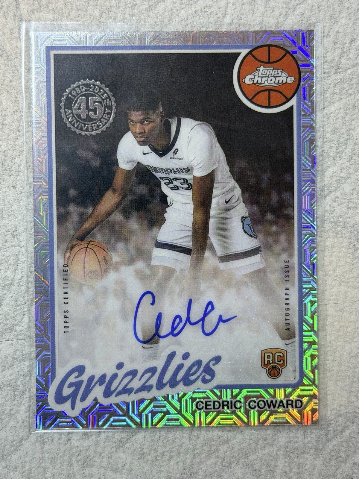 Cedric Coward 2025 Topps Silver Pack #80CR2-CC 1980-81 Topps 