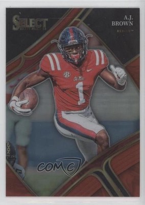2023 Panini Select Draft Picks Field Level Red Prizm 145/149 AJ Brown #157 1c3k