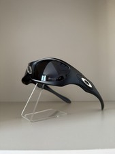 Vintage Oakley Monster Dog Sunglasses 00s Matte Black Frame Black Lenses