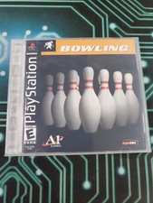 Bowling (Sony PlayStation 1, 2000) Plastic Case 