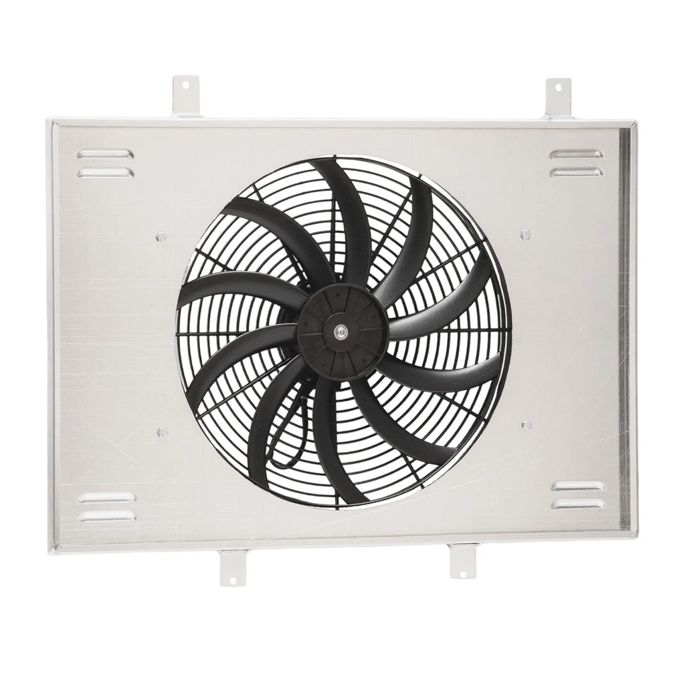 FIT 1999-2003 Dodge Ram 1500 2500 3500 Van Truck V8 Aluminum Shroud+Fan Relay Foto 4 de 4