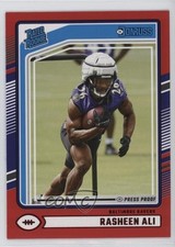 2024 Panini Donruss Rated Rookie Red Press Proof Rasheen Ali #347 1e52