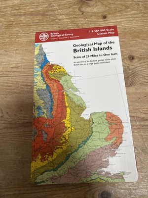 Geological Map of the British Islands, British Geological Survey 2014