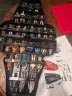 Darth Vader Case w 31 Vintage Kenner Star Wars Action Figure Lot Accessories