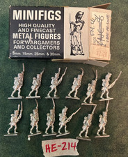 25mm Minifigs Napoleonic Era French Infantry Lot HE-214
