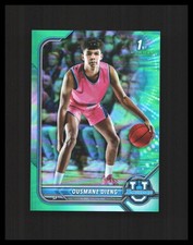 2021-22 Ousmane Dieng Bowman University Aqua /250 #9 OKC Thunder