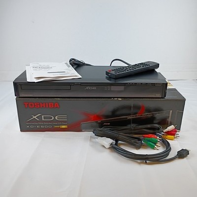 Toshiba XD-E500 Upconverting 1080p Extended Detail DVD Player w/ Remote & Cables