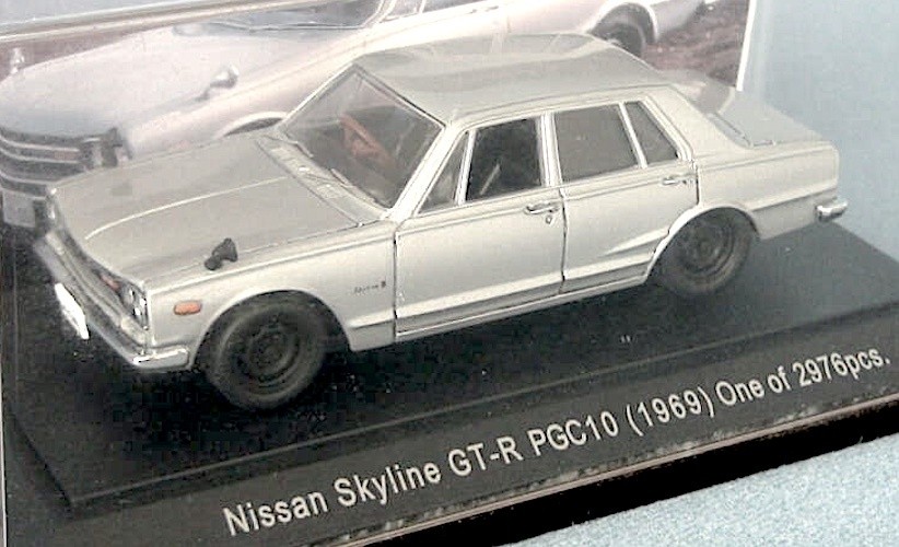 ☆レア☆エブロ　日産スカイライン　GT-R PGC10 シルバー　1:43 Ebbro 1/43 Skyline Gt-R Pgc10 Early Model 1969 Silver Nissan