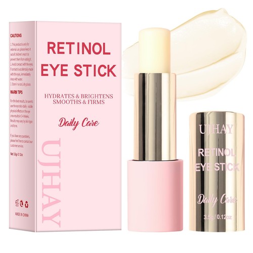 Retinol Eye Stick, Anti-Aging Eye Cream for Wrinkles, Dark Circles, Puffiness...
